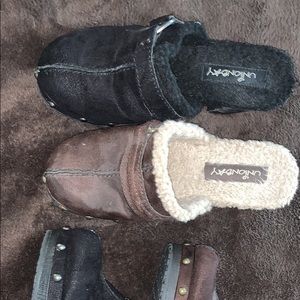Union Bay high heel clogs-Two pair!